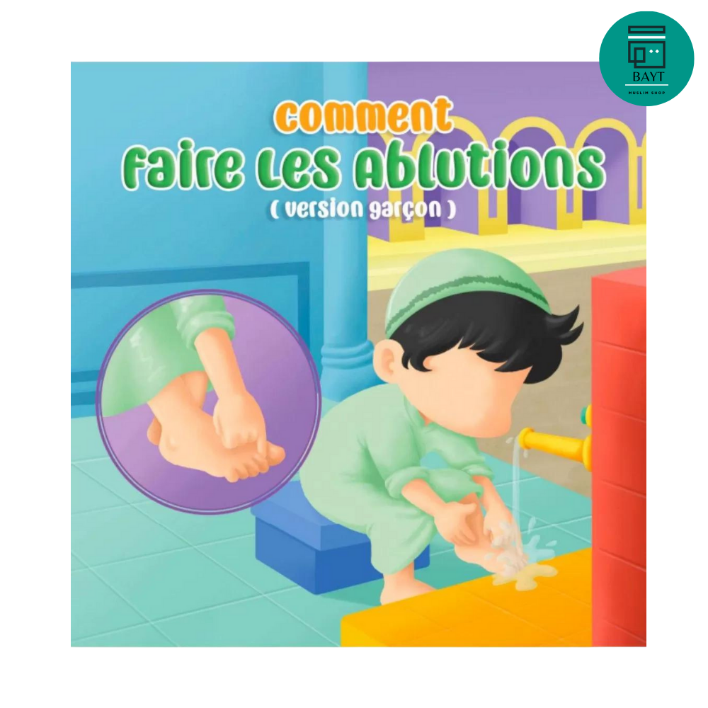 Mon livre des ablutions Garçon – Édition Ikhlas